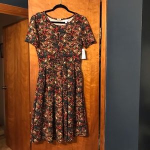 Large LuLaRoe Amelia Dress with Pockets NWT